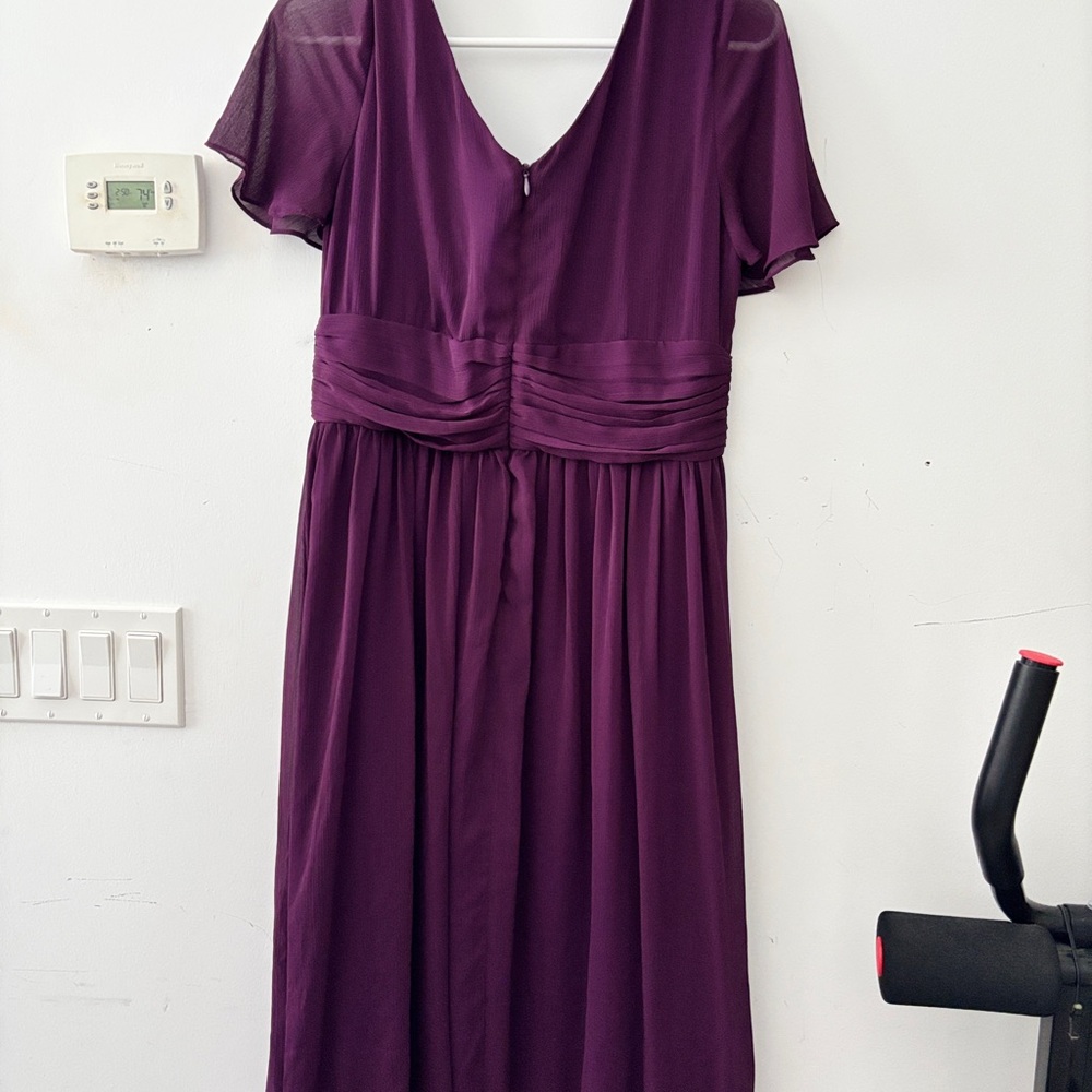🍇 Joanie Clothing “Gracie” Dress – Plum Purple – Size US 10 🍇 - Picture 7 of 9